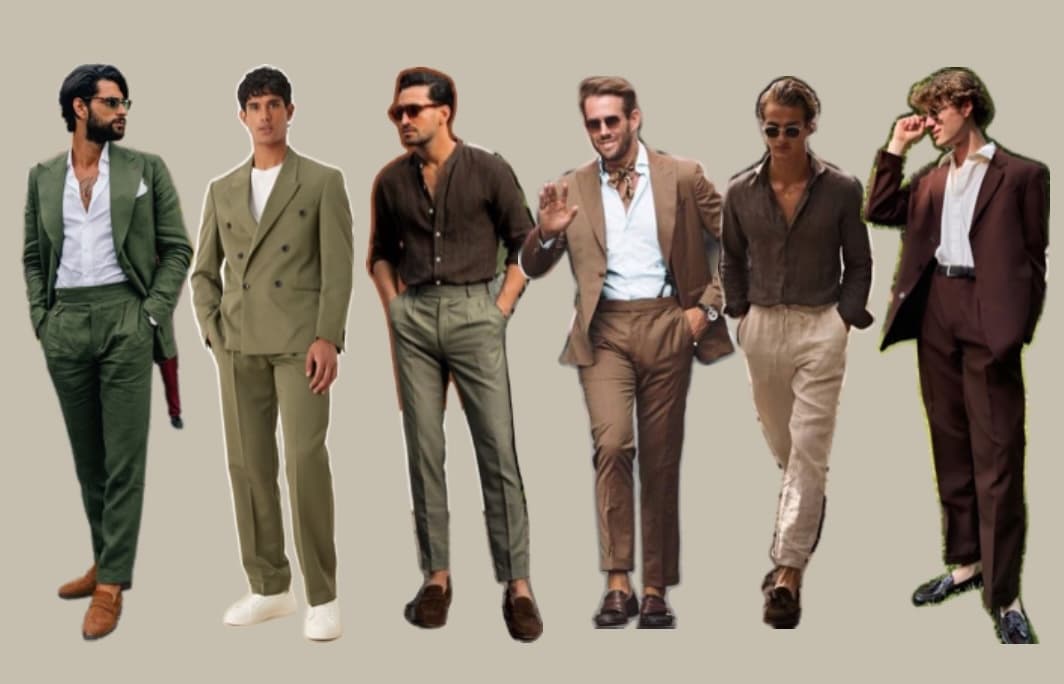 Men outfit peg